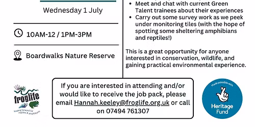 Tour & Taster Session: Peterborough Green Talent