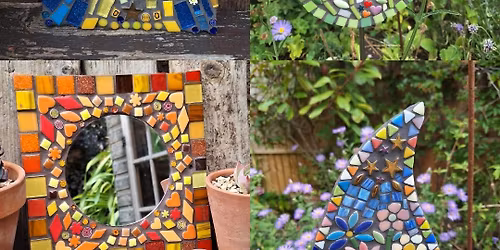 Outdoor mosaic workshop 