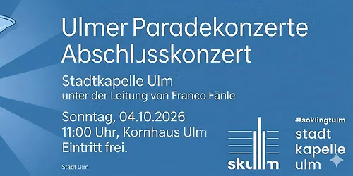 Paradekonzert Stadtkapelle Ulm