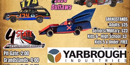SAFE TRICK or TREAT /  4 State Dirt Late Model / Outlaw Night