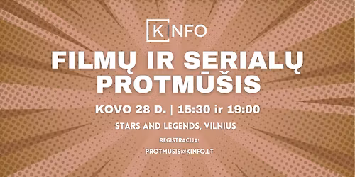 Film\u0173 ir serial\u0173 protm\u016b\u0161is | Kovo 28