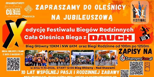 X Festiwal Bieg\u00f3w Rodzinnych COB - DAUCH Ole\u015bnica