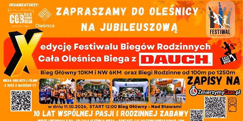 X Festiwal Bieg\u00f3w Rodzinnych COB - DAUCH Ole\u015bnica