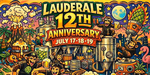 LauderAle Brewery\u2019s 12th Anniversary Beerfest & Celebration