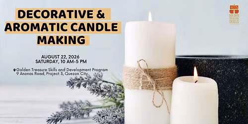 Decorative and Aromatic Candle Making Workshop