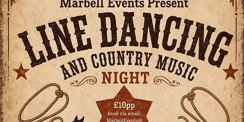 Line Dancing & Country Music Night 