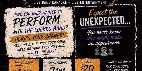 AFTER HOURS VIBES: The Ultimate Live Band Karaoke Experience