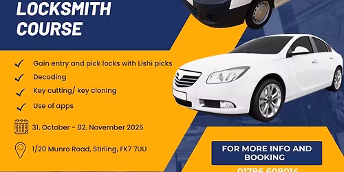 3-Day Auto Locksmith Course