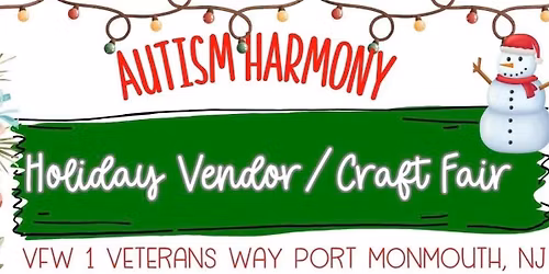 Autism Harmony Vendor\/Craft Fair