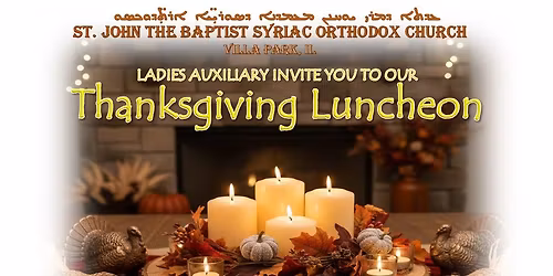 Thanksgiving Luncheon