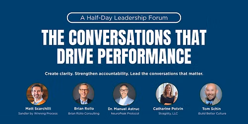 The Conversations that Drive Performance