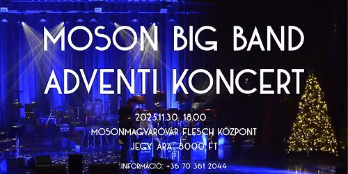 Moson Big Band Adventi Koncert