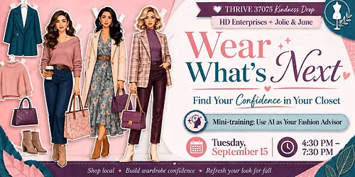 Wear What\u2019s Next - Thrive 37075 Kindness Drop