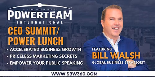 CEO Summit\/Power Lunch - Johnson City, TN Bonefish Grill