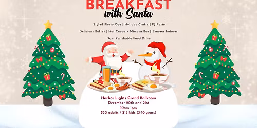 Breakfast with Santa + Pajama Party