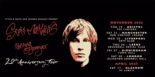 Passing Stranger 20th Anniversary Full-Band Tour