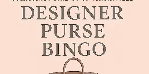Designer Purse Bingo