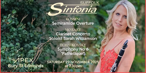 Suffolk Sinfonia Autumn Concert