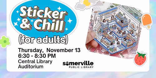 Sticker and Chill (for Adults)