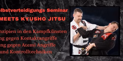 Selbstverteidigungslehrgang Ju-Jutsu meets Kyusho Jitsu
