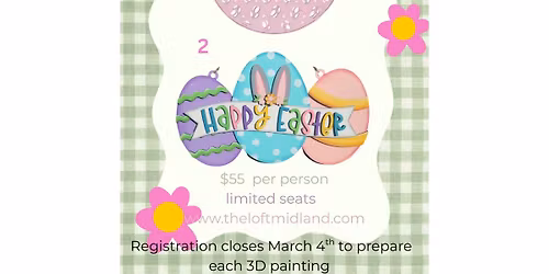 Door Hanger Sip and Paint 