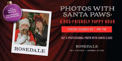 Photos with Santa Paws