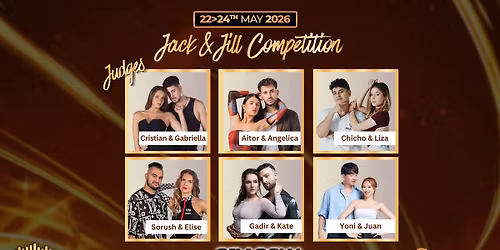 \ud83c\udfc6 J&J Competition at Cracow Bachata Experience, 23rd of May \ud83c\udfc6