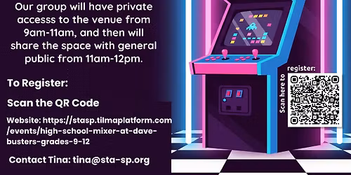 High School Mixer at Dave & Busters