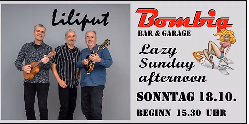 Liliput live im bombig Lazy Sunday afternoon