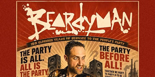 BEARDYMAN \/\/ WORTHING \/\/ 27.11.2026