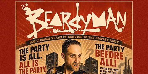 BEARDYMAN \/\/ WORTHING \/\/ 27.11.2026
