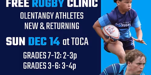 FREE Rugby Clinic