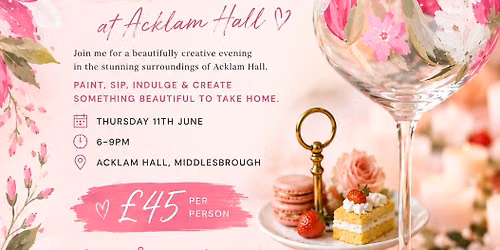 Glass Painting at Acklam Hall