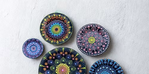 Dot Mandala Plate Workshop