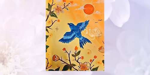 Blue Bird Paint Class - April 7,  6:30 - 9 pm