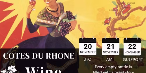 C\u00f4tes du Rh\u00f4ne Wine Dinner Gulfport 