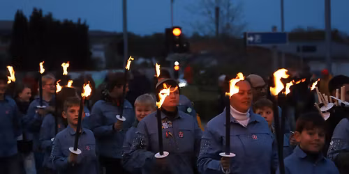 Fakkeltog - g\u00e5 med i Haderslev Lysfests fakkeltog