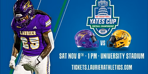 117th Yates Cup - Laurier vs Queen's