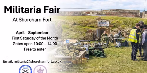 Militaria Fair at Shoreham Fort
