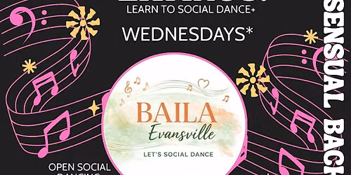 Ritmos Latinos: Bachata group class. $5 Cash in person