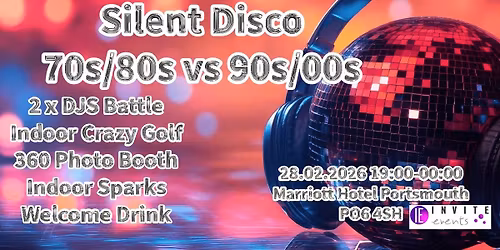 Silent Disco 70s\/80s vs 90s\/00s