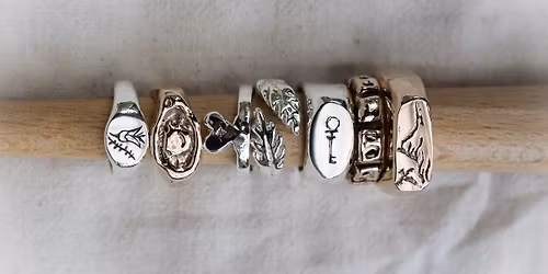 Make your own Silver Ring (wax carving workshop)