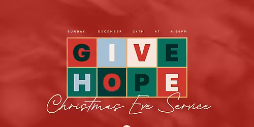 Christmas Eve Service - December 24