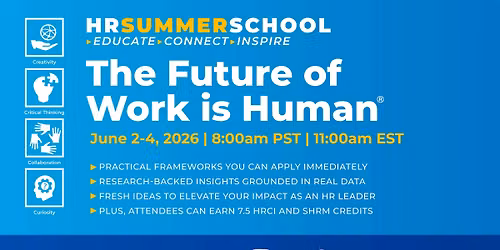 HR Summer School 2026 - Live in Nashville