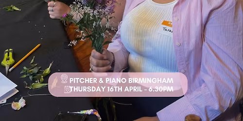 SFG Bouquet Workshop\ud83d\udc9016\/04