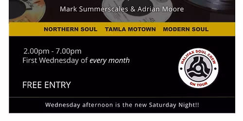 SOUL ON WEDNESDAY \u2013 HALIFAX SOUL CREW