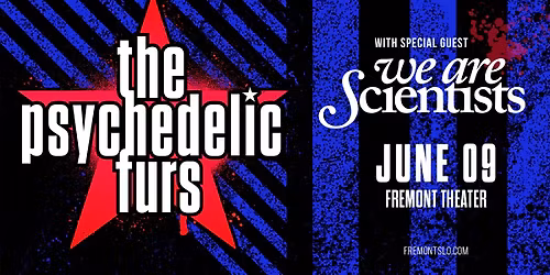 The Psychedelic Furs LIVE at Fremont Theater