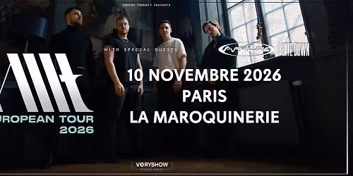 ALLT + Avralize + Bite Down \u2022 La Maroquinerie \u2022 Paris