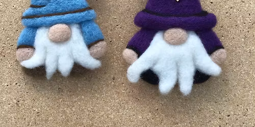 \u00a316 Needlefelt a cute Gonk Brooch