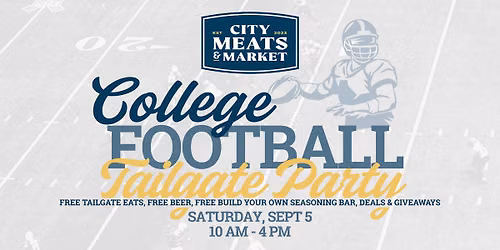 College Football Tailgate Party